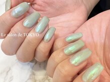 サロンド トウキョウ(Le salon de TOKYO)/大人気☆パウダーネイル/緑♪