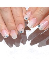 リンネ(LinNe)/會田担当 グラデーションネイル