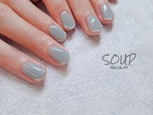スープ(SOUP)/ミラーライン シンプル アート