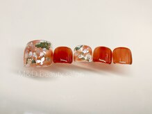 エムアンドディビューティサロン 銀座店(M&D)/【定額フットゴージャスネイル】