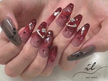 イル 神戸店/透け感カラー×グラデーション