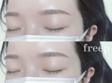 フリープ タクタ(freep tacta)/アイブロウ ストレートアーチ