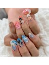 90分デザイン/夏ネイル