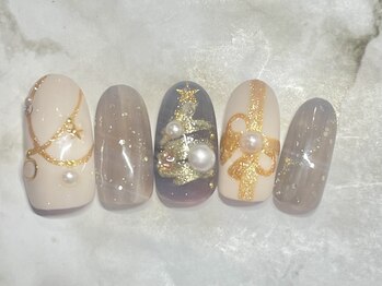 クリスマスネイル