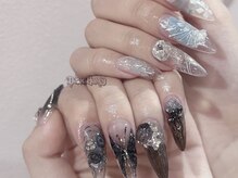 ダークハニー 原宿店(Dark Honey)/アシメワンホンネイル