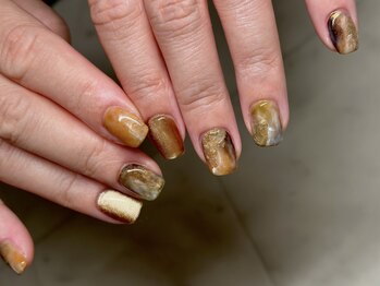 ターンネイルスタジオ 中央林間(TURN nail studio)/自爪育成&ニュアンスネイル