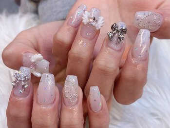 キレイエ ネイルズ(KIREIE NAILS)/羽 ウィッシュコア 星
