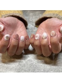 ぷっくりフラワー♪