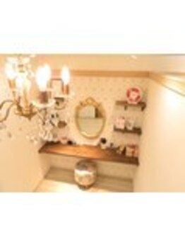 アイラッシュサロン シルビジュ(cillsbijou)/メイクスペースもあります♪