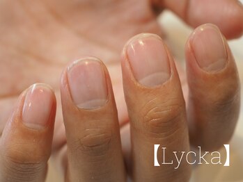 ネイルアイサロンアンドスクール リッカ(Lycka)/【ケアのみ】メンズケアコース