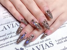 プロフェッショナル ネイルサロン ラヴィアス(LAVIAS)/【スカルプ】10本アートし放題