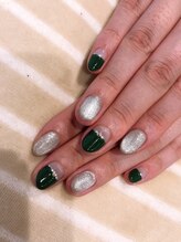 ネイル ハピネス(Happiness)/上品大人ネイル6500円