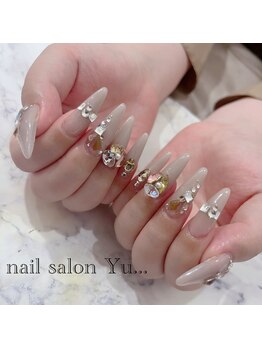 ネイルサロン ユー(Yu...)/ストーンもりもりnail