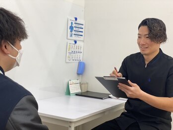 ちはら台もりまち整骨院/◇ご来院からの流れ◇