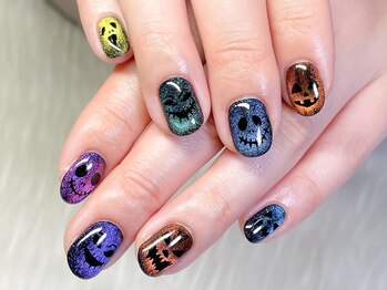 エムネイル(M-Nail)/★奥行きハロウィンネイル★