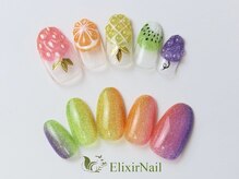 エリクサーネイル 五反田(Elixir Nail)/定額c やり放題/クーポン使用