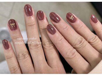 リン 恵比寿(RiN.)/秋色ネイル chinami