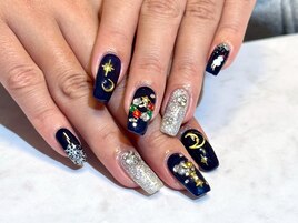 クリスマスネイル/冬デザイン