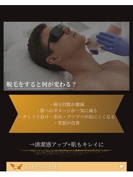 ジェントル 三宮/カミソリ負けと脱毛の関係