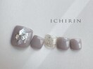 シンプルフットネイル