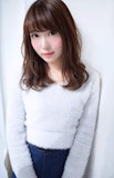 モテミディアムも♡面長さんの愛されヘアはゆるふわパーマで叶う！
