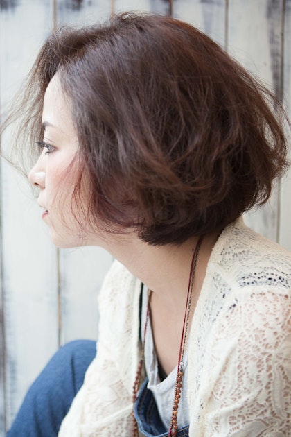 デジタルパーマならショートヘアでも大人可愛くアレンジできちゃう ホットペッパービューティーマガジン