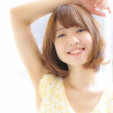 丸顔さんに似合うパーマを大特集♡カットとパーマでひし形フォルムを作って大人可愛いスタイルに