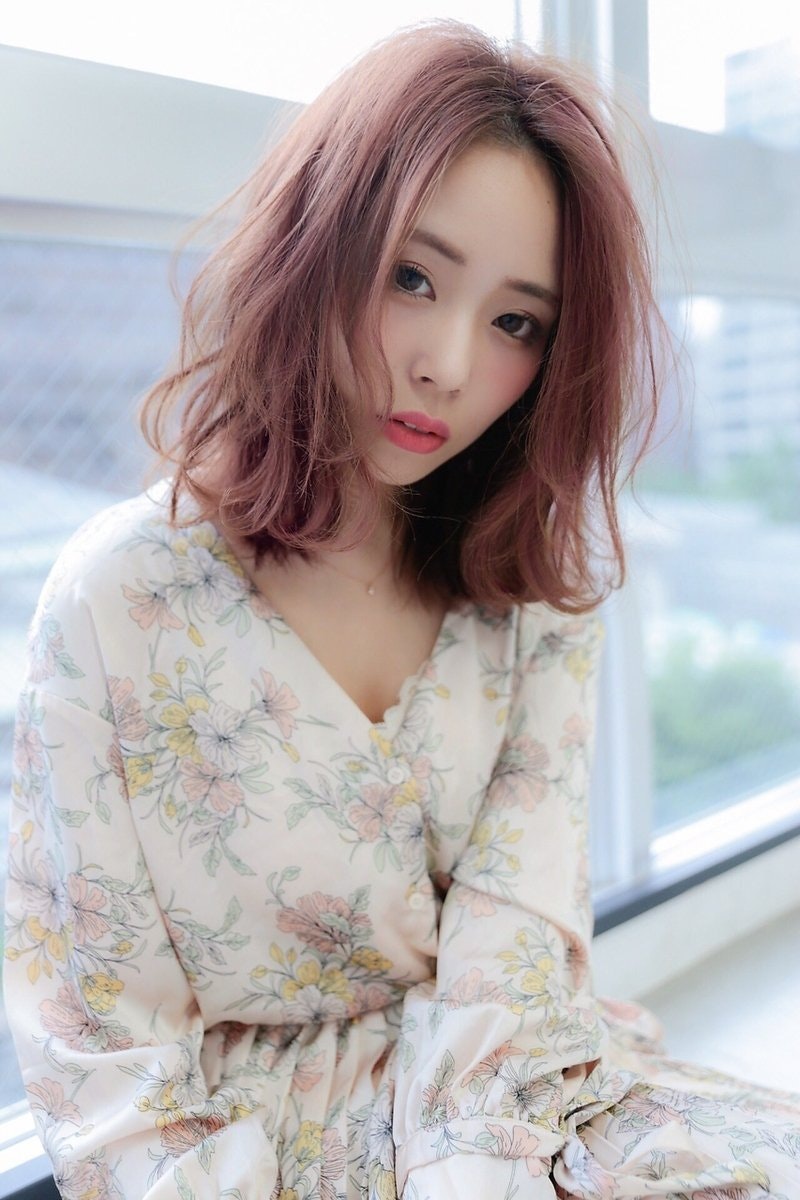 18 春 ピンクのヘアカラー 乙女心をくすぐるキュートなカラーでガーリーに変身してみない ホットペッパービューティーマガジン