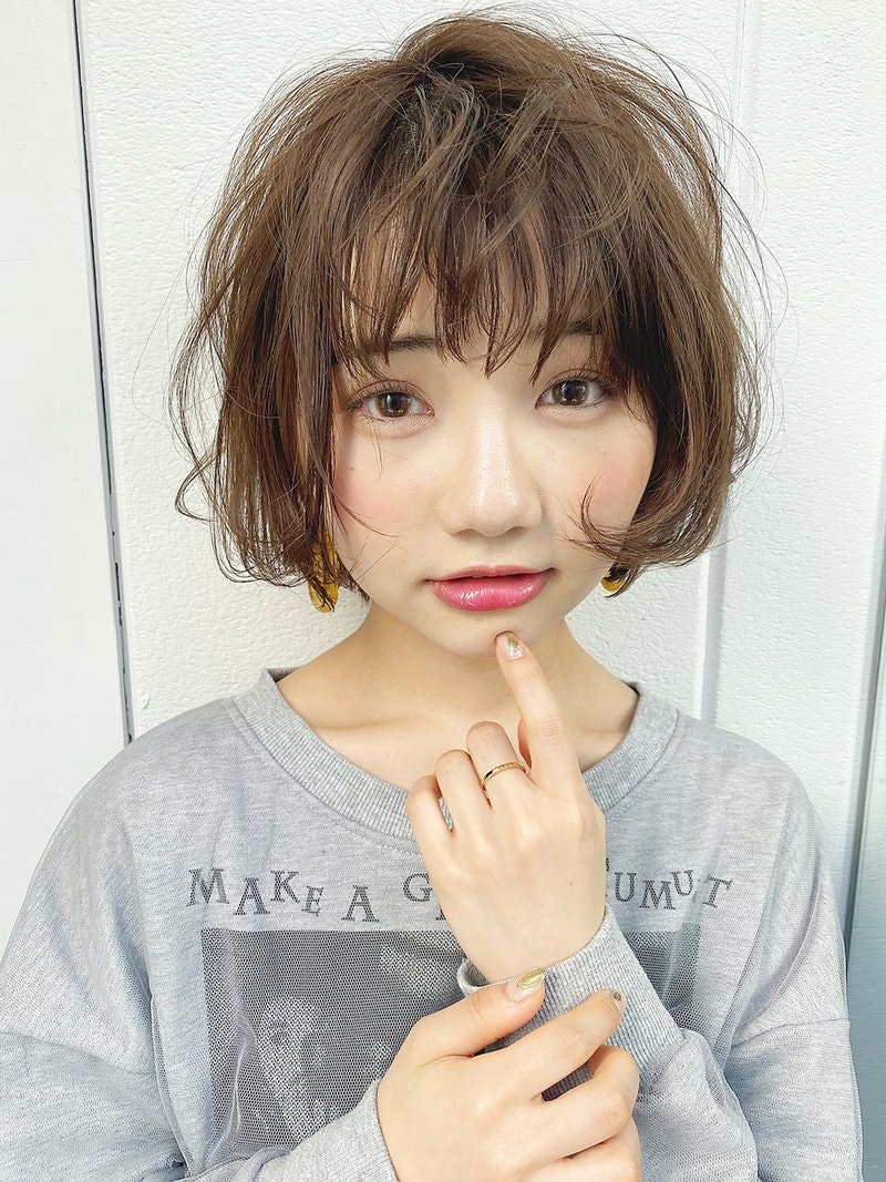 エラ張りさんに似合うショートヘアって 前髪 輪郭 小顔みせのポイント大公開 ホットペッパービューティーマガジン