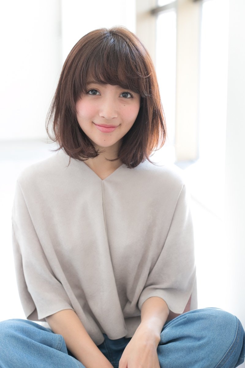 好感度 愛され度が高いヘアスタイル ゆるふわボブで癒し系女子に ホットペッパービューティーマガジン