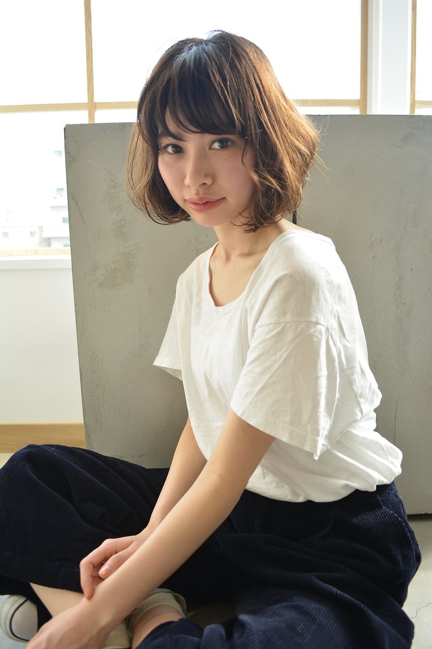こんなにあるの 自分好みの 前下がりボブ で似合う髪型を見つけよう ホットペッパービューティーマガジン