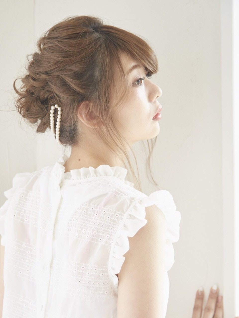 洋装も和装もおまかせ!パーティーにして行きたいアップスタイル♡のサムネイル画像