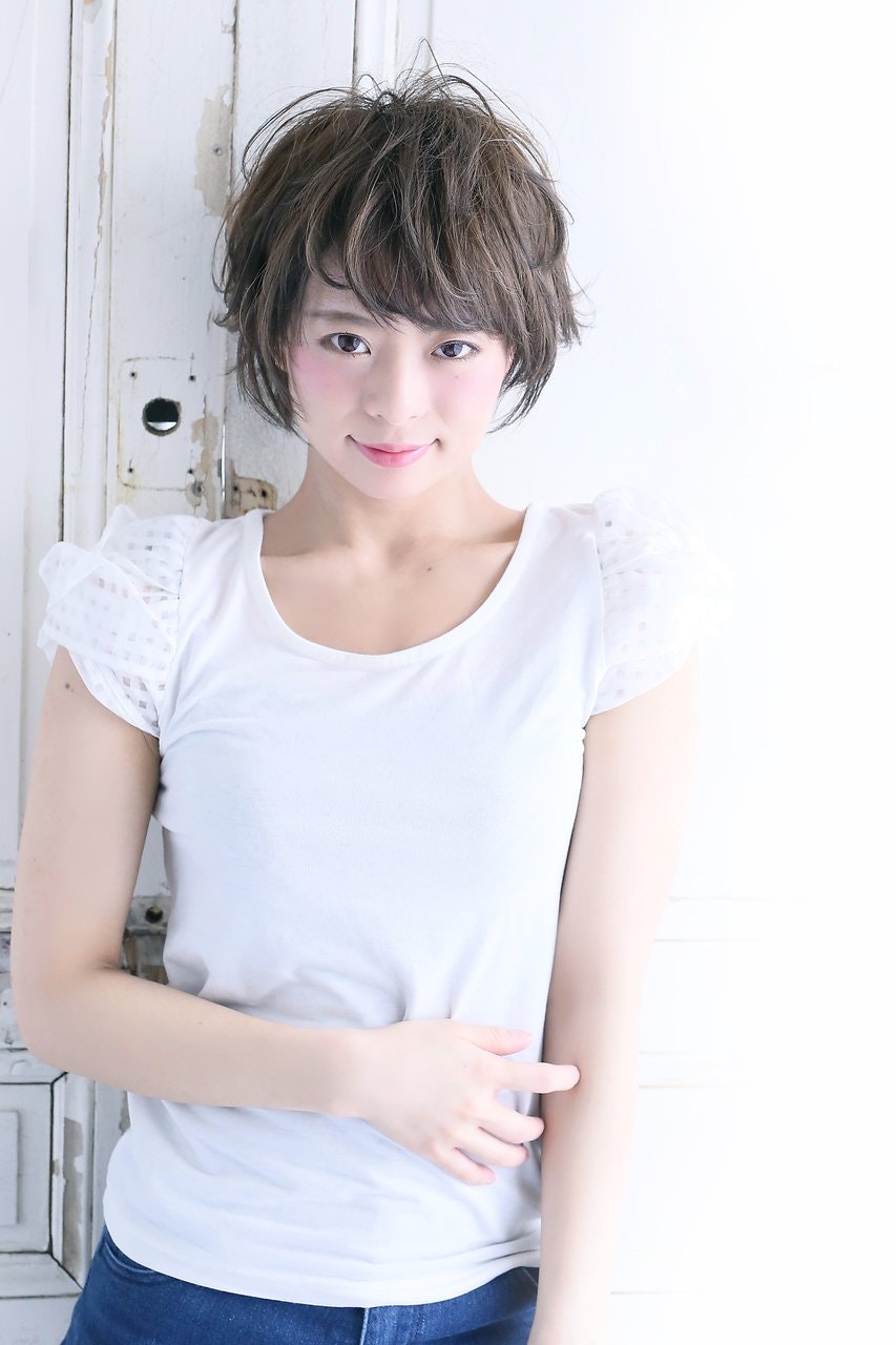 軽やかなエアリーショートにしたい人は注目 印象別 おすすめの髪型特集 ホットペッパービューティーマガジン