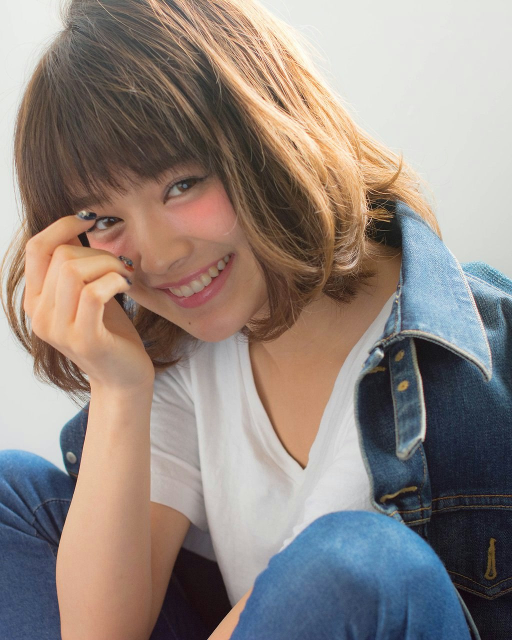 くせ毛風でふんわり可愛い 最新ヘアスタイル 抜け感たっぷりの髪型まとめ ホットペッパービューティーマガジン