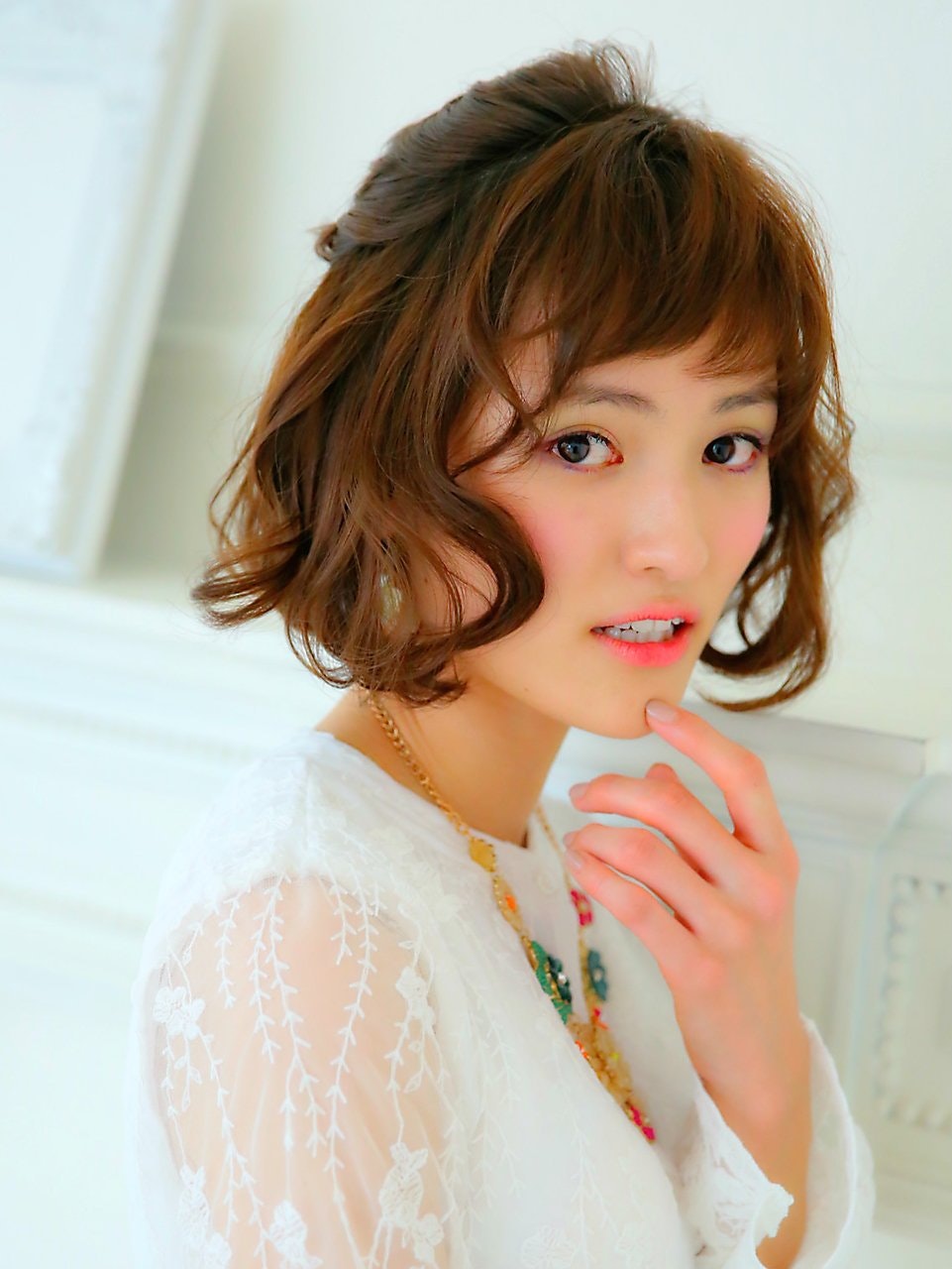 ショート ボブの髪短い女子専用 キュートさ薫り立つヘアアレンジ特集 ホットペッパービューティーマガジン