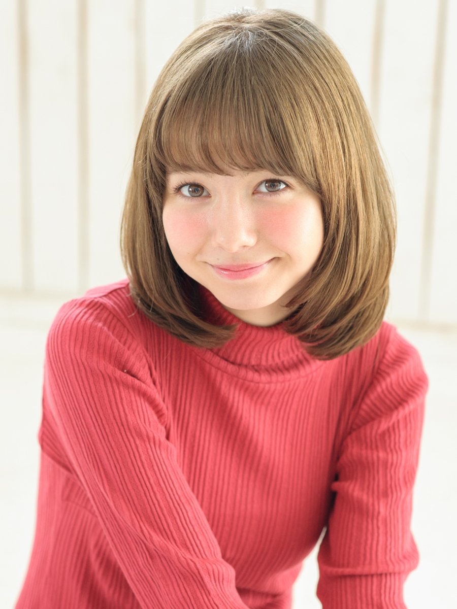 キュンとするたび可愛くなる ミディアム ひし形 ヘアでloveを呼び込もう ホットペッパービューティーマガジン