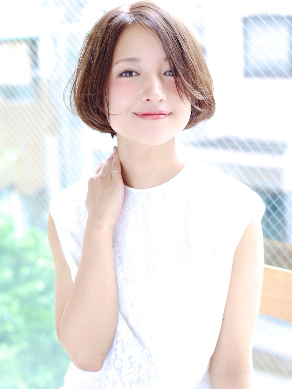 清潔感あるスタイルで好感度up 30代におすすめなショートボブのヘアカタログ ホットペッパービューティーマガジン 清潔感あるスタイルで好感度up 30代におすすめなショートボブのヘアカタログ ホットペッパービューティーマガジン