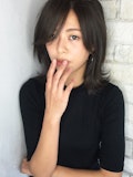 暗髪で新しい私に出会う♡ツヤ感たっぷりの大人の髪色ヘアスタイル