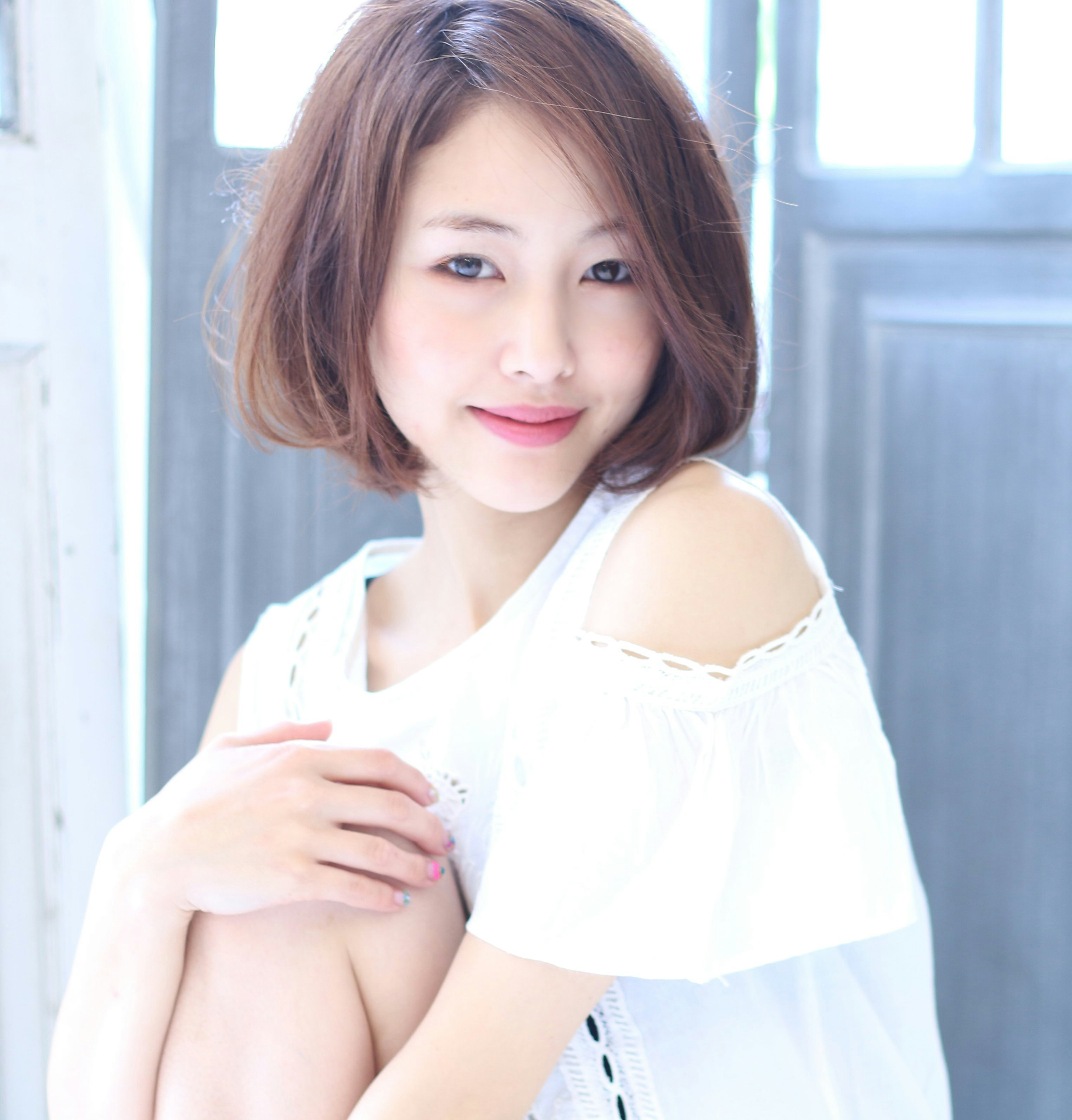 毛先ワンカールで大人っぽく変身 旬顔 美シルエットが手に入る レングス別 ヘアスタイル集 ホットペッパービューティーマガジン