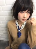 「黒髪×ハイライト」なら重くならない！暗めでもおしゃれにキマる旬のヘアスタイル集