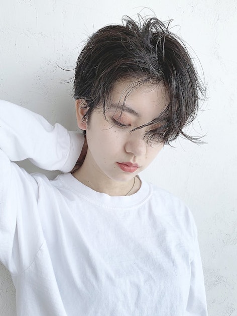 面長さんにぴったり似合っちゃう おすすめベリーショートのヘアスタイル ホットペッパービューティーマガジン