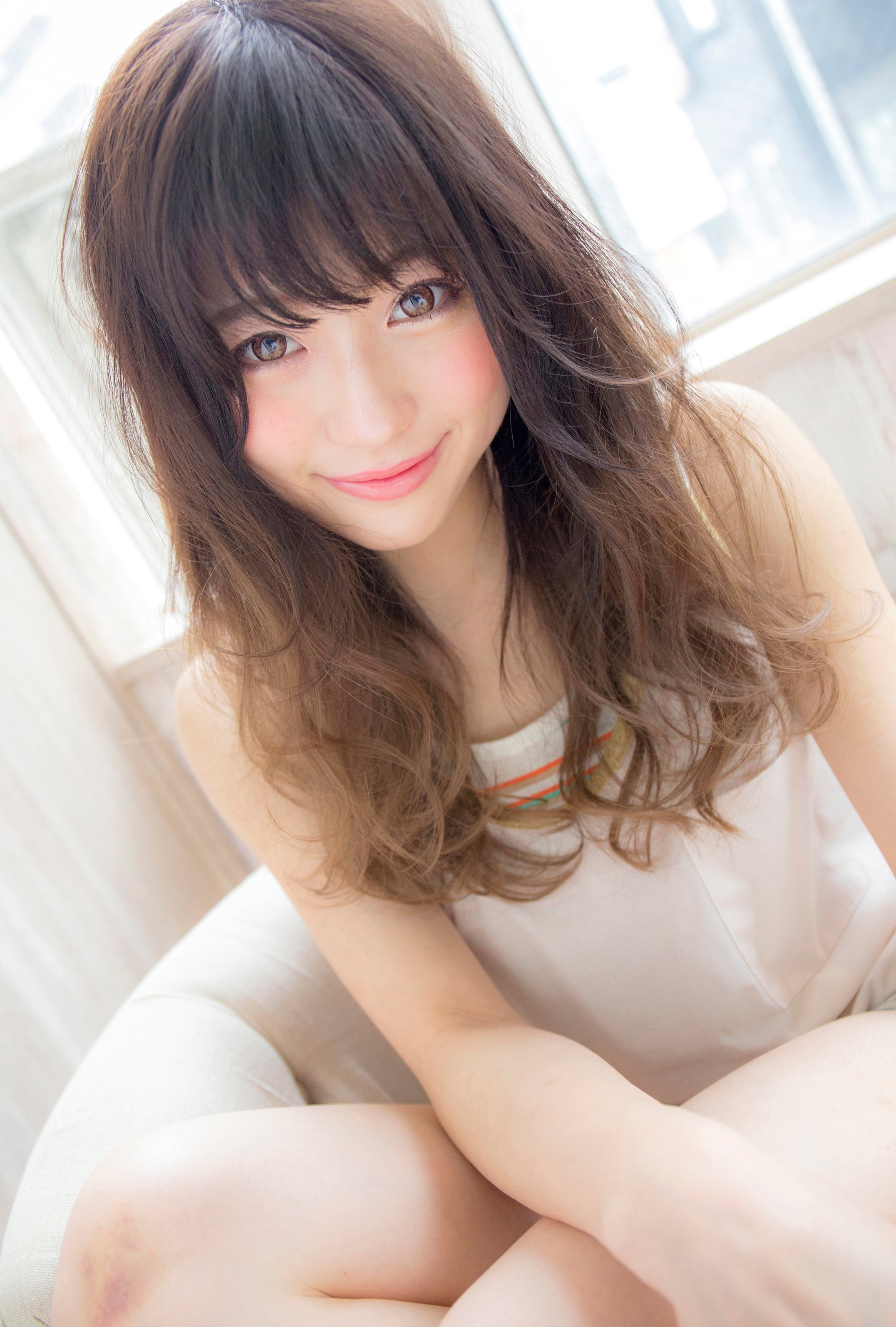紫の髪色で、セクシー女子に変身しちゃおう♡ナチュラル派におすすめの