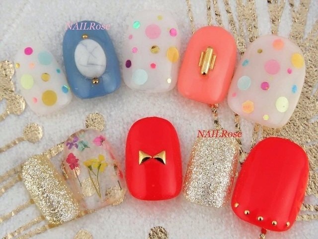 柄ネイルで迷ったらコレ♡おしゃれ&好感度の高いデザインネイルの選び方をチェック!のサムネイル画像