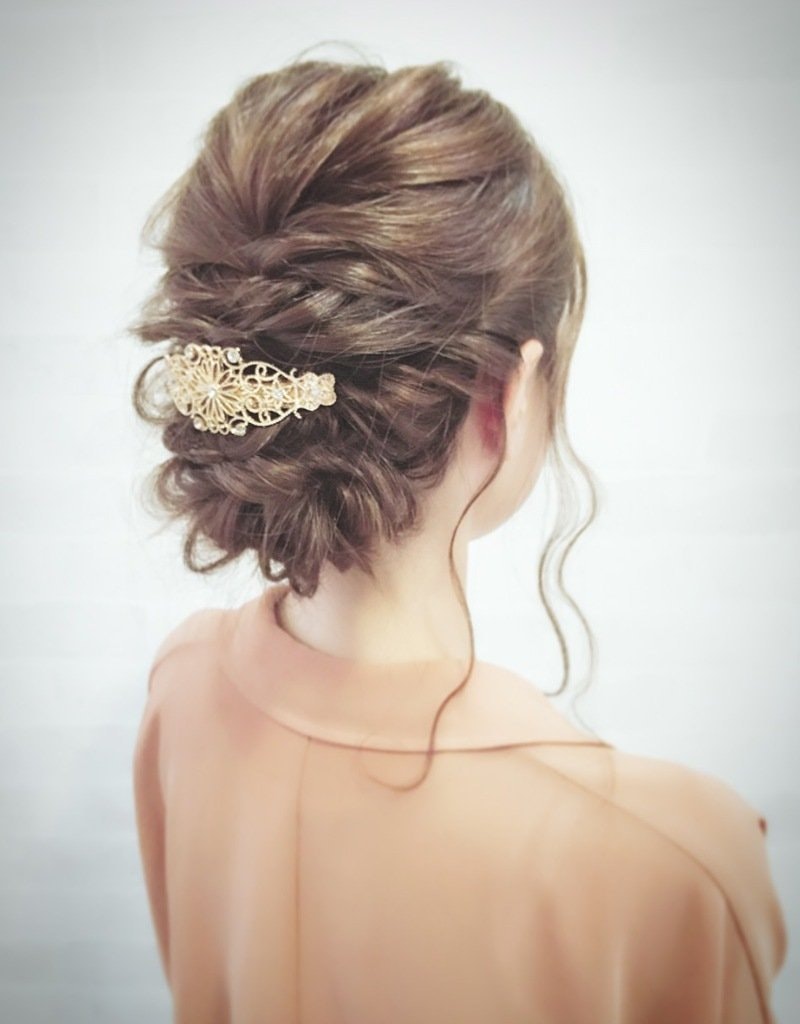 ふんわり やわらか 寒い冬にピッタリの可愛いお呼ばれヘアアレンジ ホットペッパービューティーマガジン