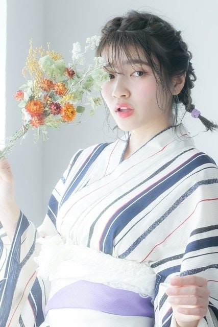 2018年夏のミディアムさん向け浴衣に合わせたい髪型20選♡自分でできる簡単ヘアアレンジのサムネイル画像