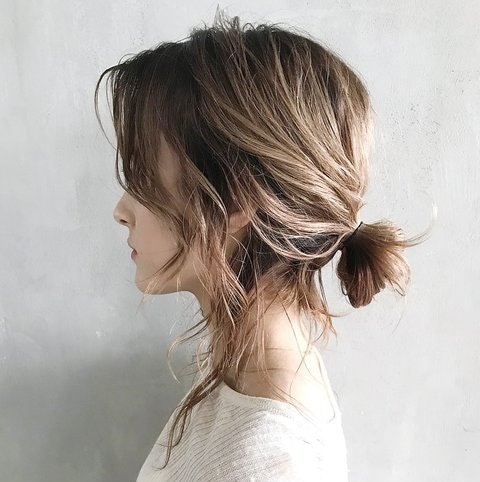 21年 暑い夏にしたい 爽やかミディアムスタイル ヘアアレンジ ホットペッパービューティーマガジン