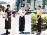 秋もOK！2018トレンドのＰＶＣコーデSNAP in TOKYO