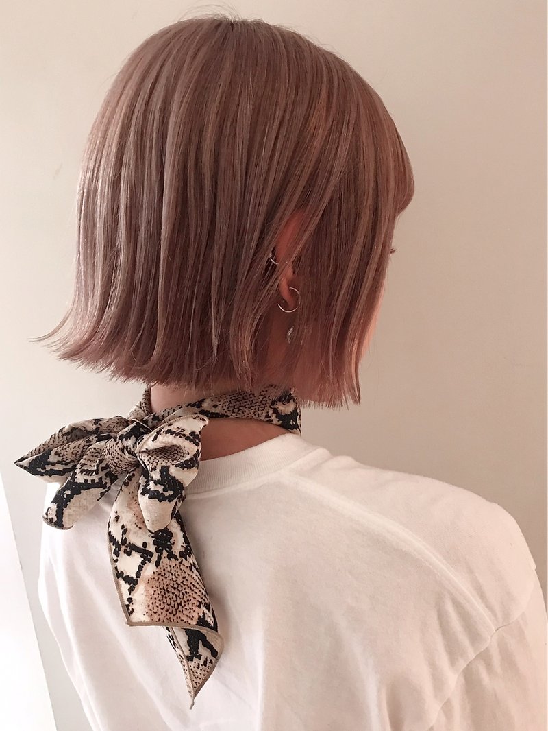 旬レディになれるピンクベージュカラー特集 ブリーチなしでもきれいに染まる いいとこ取りヘアカラー ホットペッパービューティーマガジン