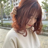 今来てるヘアカラーはオレンジ!SNSで大注目、組み合わせて自分色を見つけよう!