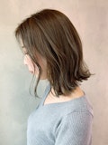 こなれヘアならカーキベージュにきまり♡くすみすぎない上品カラーで大人見え
